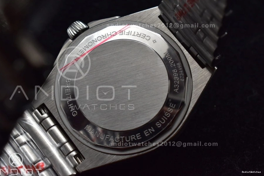 SoftTouch Grey on GMT SS Chronomat Bracelet 529 40mm A Edition Breitling Best Automatic Dial 1:1 Factory BLS 0406